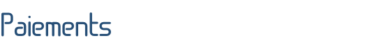Paiements
